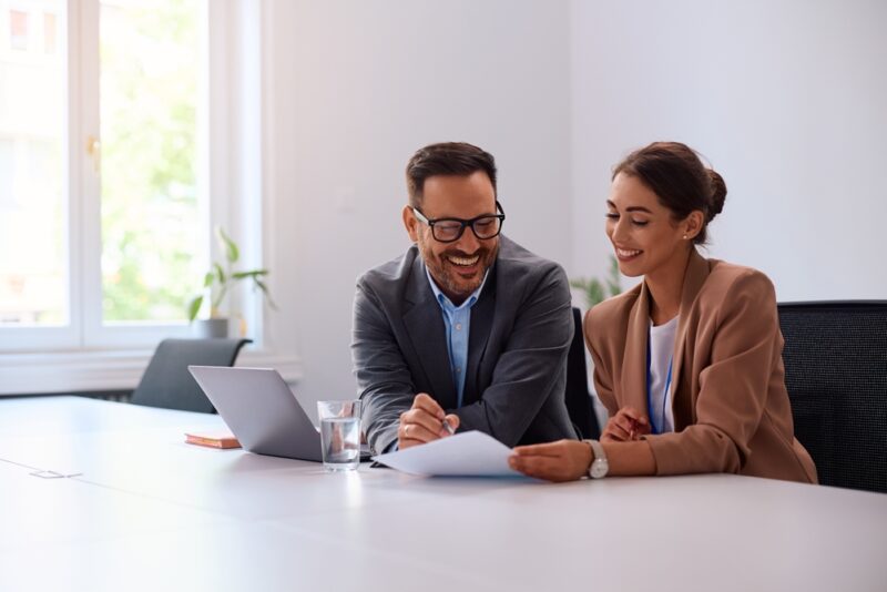 Couple looking at alternative strategies
