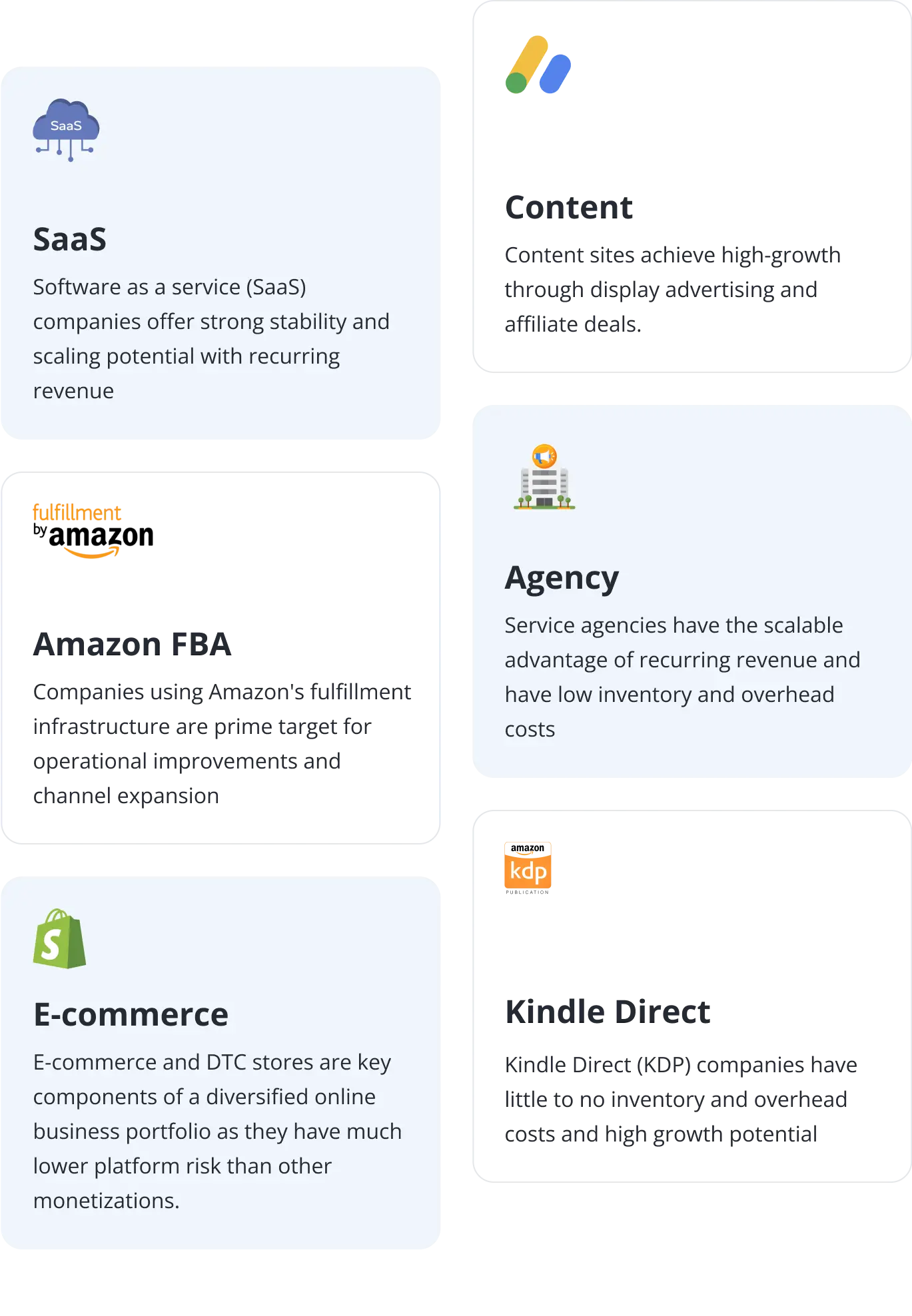 What do we invest in