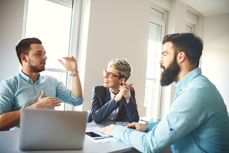 Meeting discussing whether partial ownership is beneficial